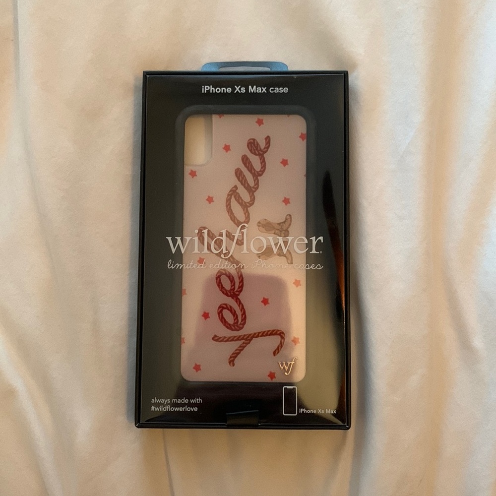 wildflower yeehaw iPhone XS max case